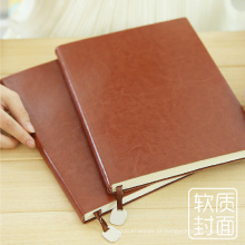 Jornal Notebook / Grid Paper Notebook / Leather Cover Notebook